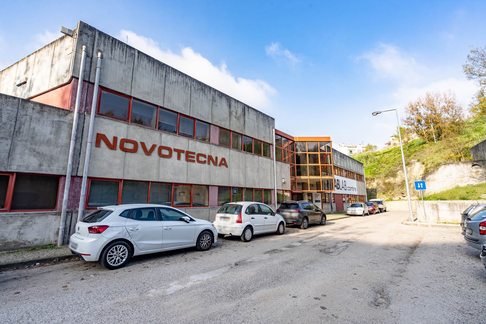 Fachada do edifício da Novotecna